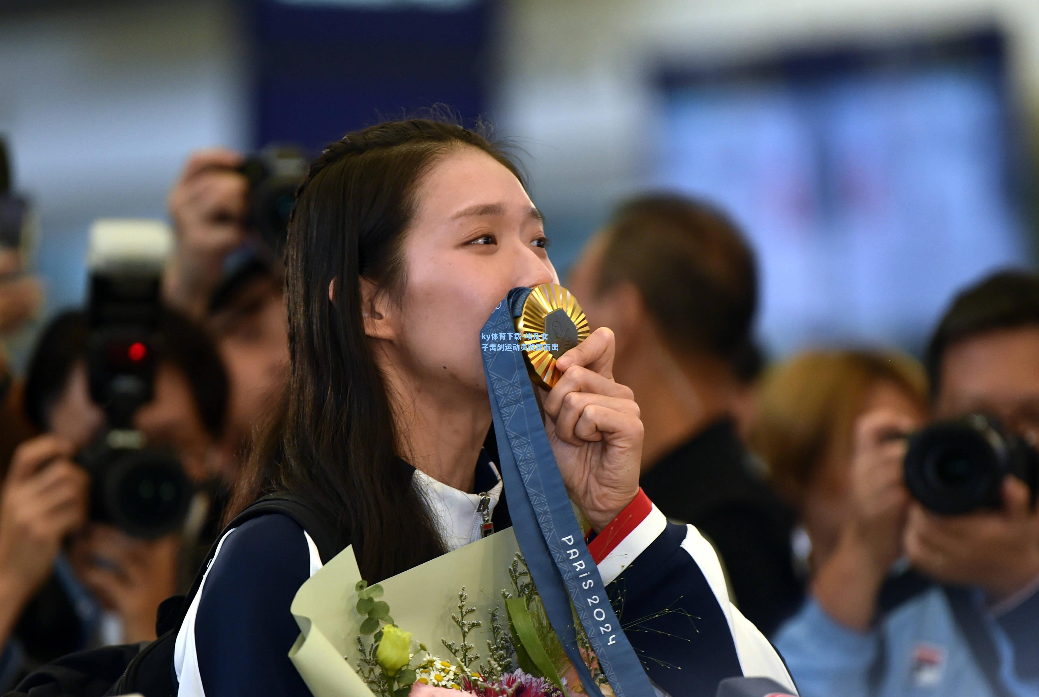 埃及女子击剑运动员脱颖而出